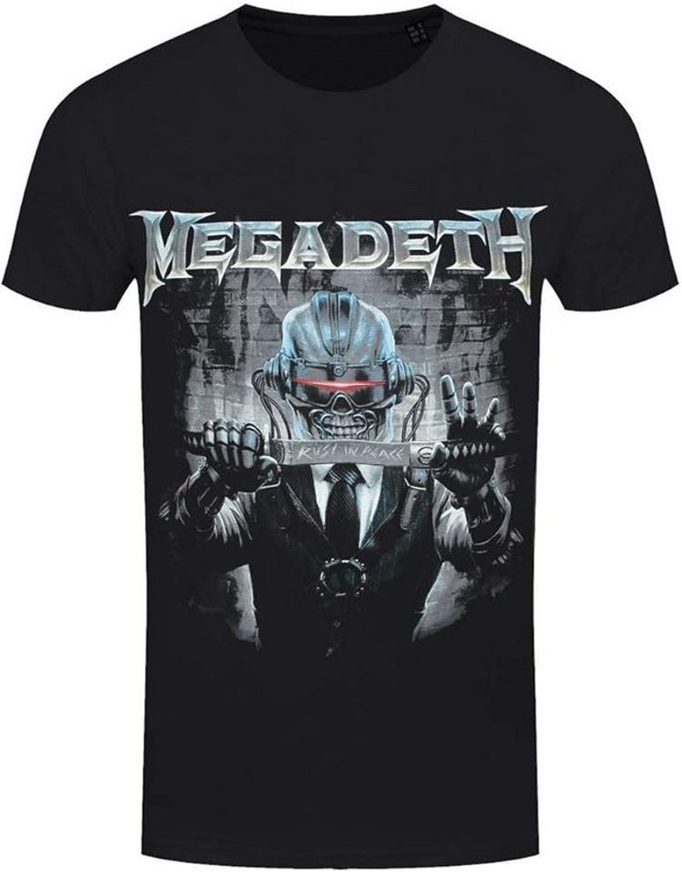 coole-fun-t-shirts Print-Shirt MEGADEATH T-SHIRT Sword Rust in peace black XL von coole-fun-t-shirts