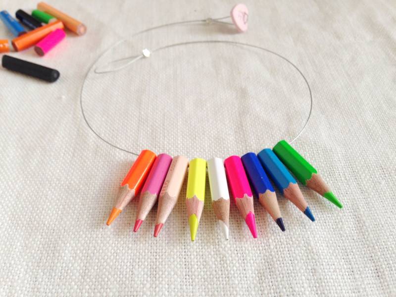 Fluo Lapicitos Halskette Fluo Lapicitos Halskette von corazondegalleta