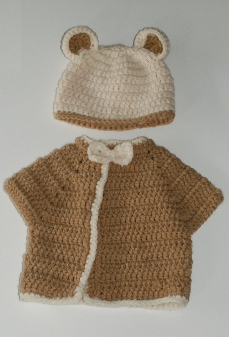 Teddybär Pullover Und Mütze Set - Baby Geschenk Shower Für Jungen Teddy Bär Outfit Teddybär Pullover Und Mütze Set - Baby Geschenk Shower Für Jungen Teddy Bär Outfit von coriescrafts