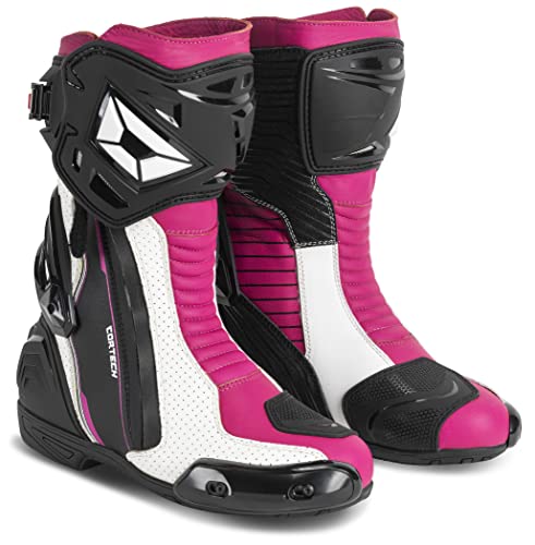 cortech Damen Adrenaline GP Motorradstiefel, Rubine, 39.5 EU cortech Damen Adrenaline GP Motorradstiefel, Rubine, 39.5 EU von cortech