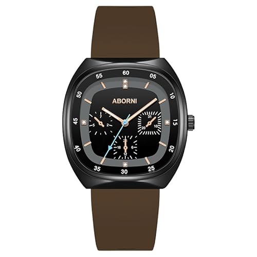 cosescos Wasserdichte quadratische Damenuhr - Stylish Ins Fashion Quarz Analog Armbanduhr für Frauen, elegantes Gehäuse aus Legierung & Edelstahlband, D cosescos Wasserdichte quadratische Damenuhr - Stylish Ins Fashion Quarz Analog Armbanduhr für Frauen, elegantes Gehäuse aus Legierung & Edelstahlband, D von cosescos