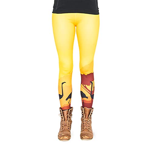 cosey - Flamingo-Line Leggings (Einheitsgröße) (Flamingo Sonnenuntergang) cosey - Flamingo-Line Leggings (Einheitsgröße) (Flamingo Sonnenuntergang) von cosey