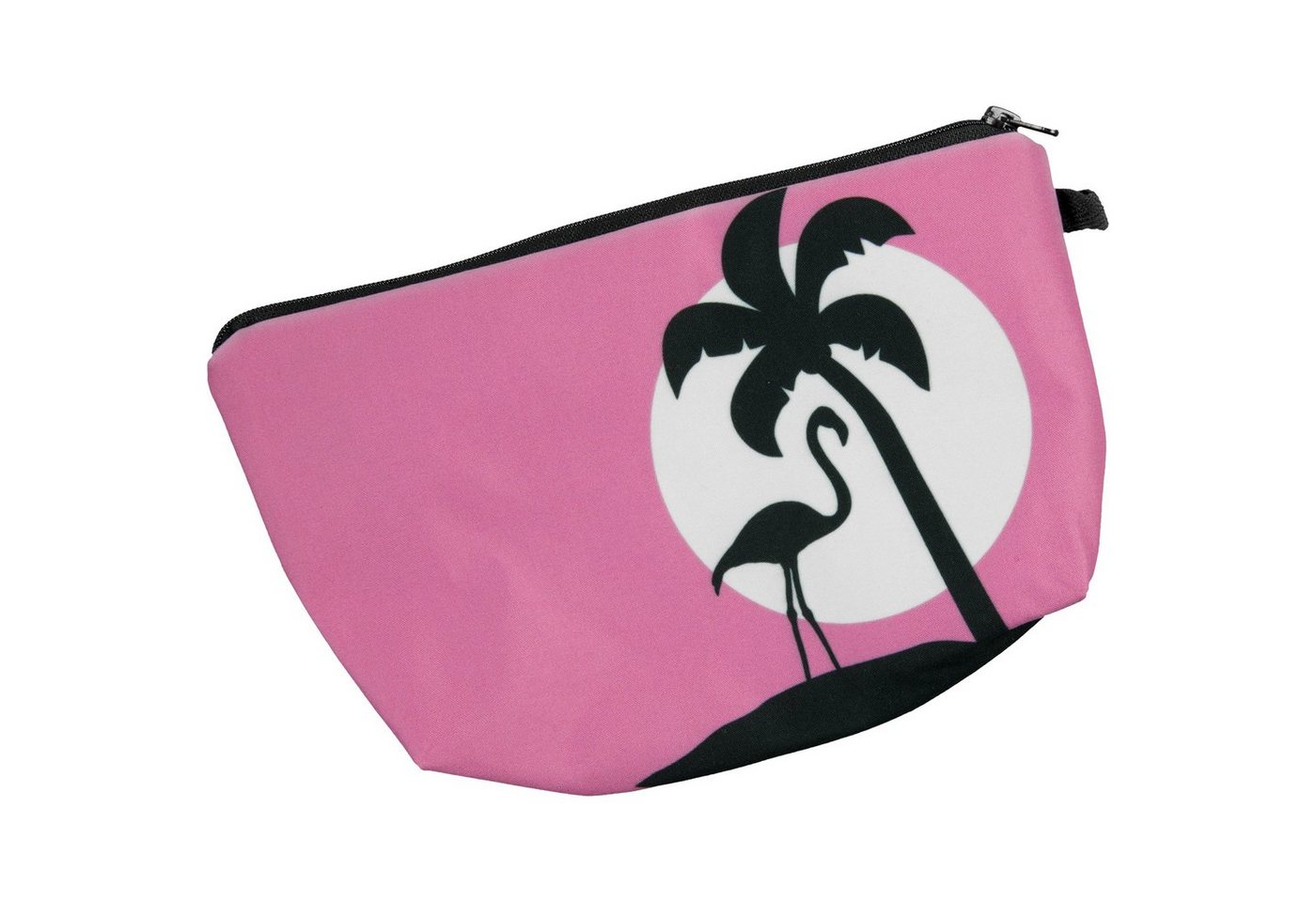 cosey Kosmetiktasche Make-up Tasche, Schminktasche und Kulturbeutel – Flamingo Design von cosey