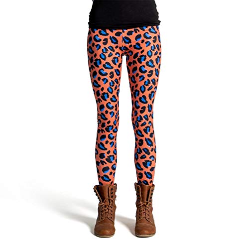 cosey - Leo Line Leggings - Animalprint (Einheitsgröße) - Design D01 von cosey