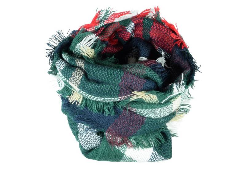 cosey Loop Bunter Schal (Loop-Schal), XL Größe in verschiedenen Farben von cosey