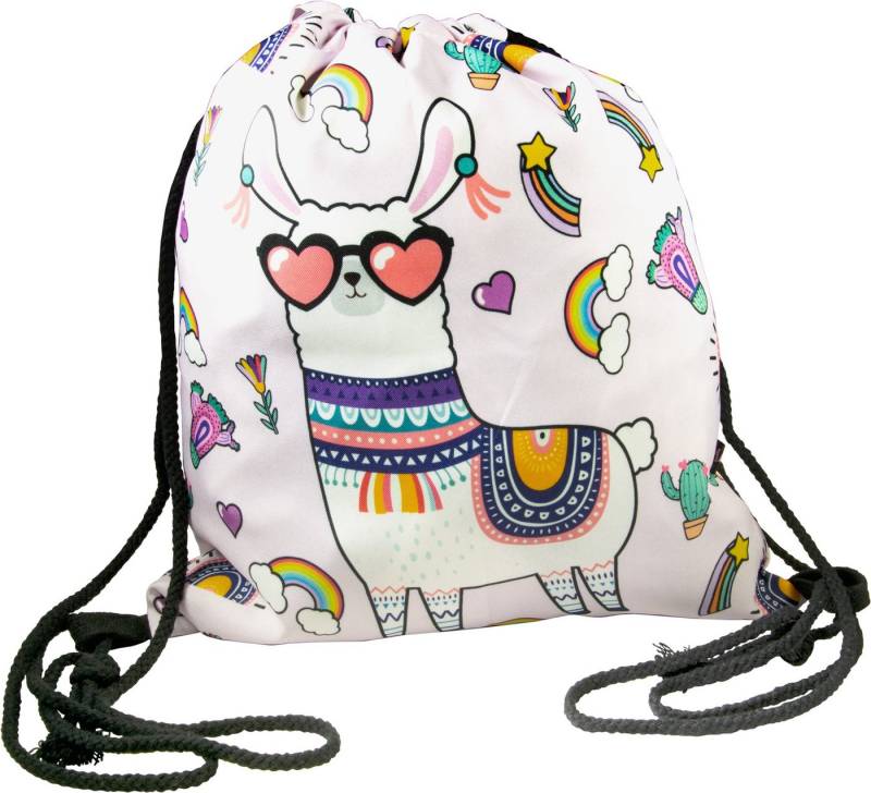 cosey Turnbeutel Allover-Print Turnbeutel - Verschiedene Lama Designs von cosey