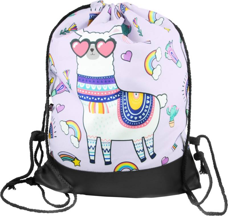 cosey Turnbeutel Allover-Print Turnbeutel - Verschiedene Lama Designs von cosey