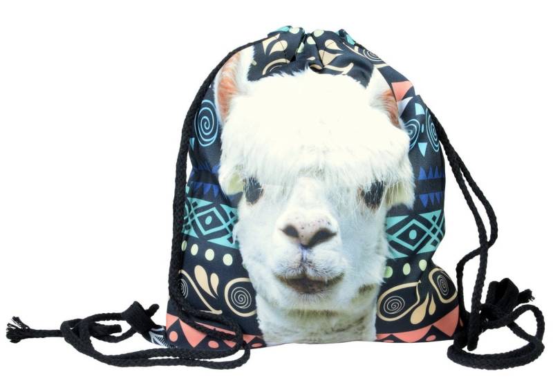 cosey Turnbeutel Allover-Print Turnbeutel - Verschiedene Lama Designs von cosey