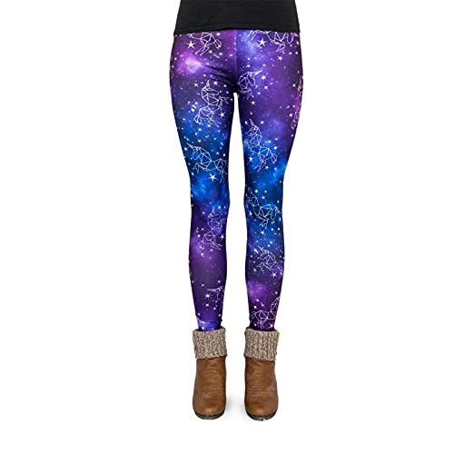cosey - Unicorn Line Leggings (Einheitsgröße) - Design Galaxy Unicorns von cosey