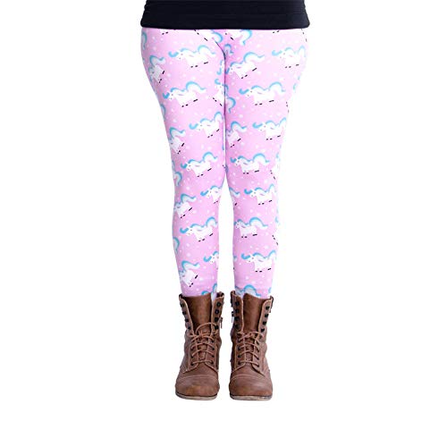 cosey - Unicorn Line Leggings (Einheitsgröße) - Design Pink Unicorn von cosey