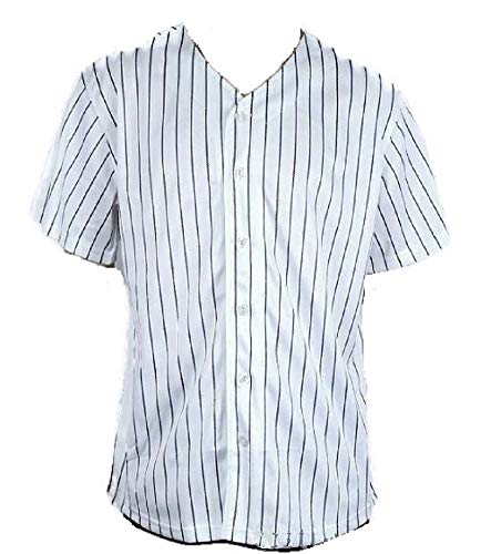 costumebase Furies Style gestreiftes Baseball Jersey Shirt Kostüm T-Shirt (2XL) von costumebase