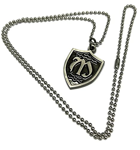 costumebase Mikaelson M Halskette Anhänger Hope Vampire Diaries Legacies Silber von costumebase
