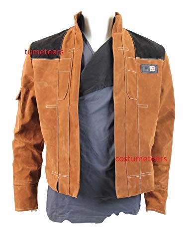 costumebase Star Wars Han Solo Story Premium Jacke Kostüm aus Wildlederimitat (M) von costumebase