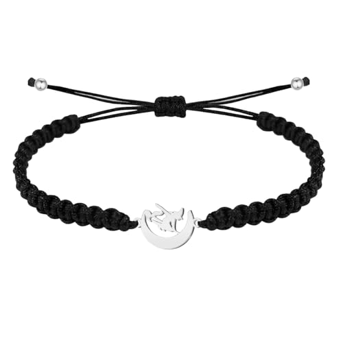 Armband mit Symbolen aus Edelstahl, Glücksbringer und Glücksbringer, Amulette gegen den bösen Blick, Damenarmband, originelles Geschenk., Einheitsgröße, Edelstahl, Kein Edelstein Armband mit Symbolen aus Edelstahl, Glücksbringer und Glücksbringer, Amulette gegen den bösen Blick, Damenarmband, originelles Geschenk., Einheitsgröße, Edelstahl, Kein Edelstein von cotigo