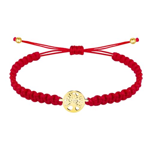 Armband mit Symbolen aus Edelstahl, Glücksbringer und Glücksbringer, Amulette gegen den bösen Blick, Damenarmband, originelles Geschenk., Einheitsgröße, Edelstahl, Kein Edelstein von cotigo