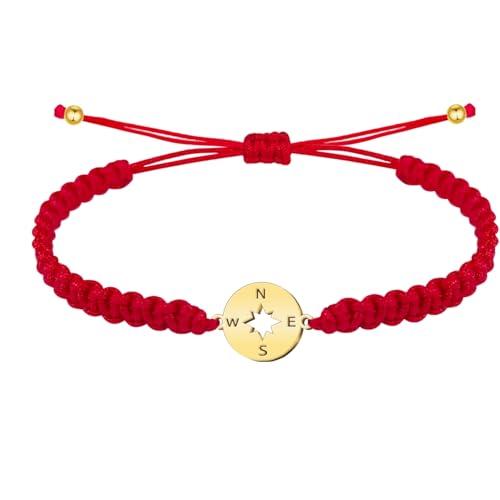 Armband mit Symbolen aus Edelstahl, Glücksbringer und Glücksbringer, Amulette gegen den bösen Blick, Damenarmband, originelles Geschenk., Einheitsgröße, Edelstahl, Kein Edelstein von cotigo