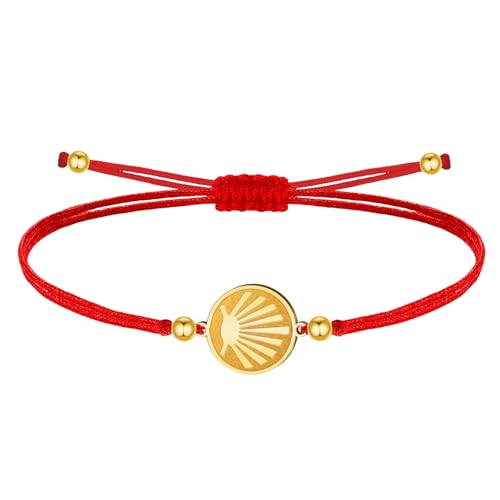 cotigo - Armband, Glücksbringer und Schutz, Edelstahl, Spanien-Armband, Horus-Symbolo, für Herren und Damen, Geschenk zum Geburtstag, Weihnachten, Muttertag, Mediano-largo, Edelstahl, Kein Edelstein von cotigo