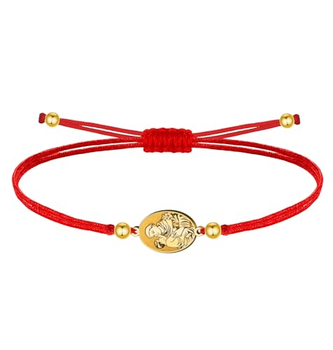 cotigo - Jungfrau-Armband, Heilige aus Spanien, christliches Armband, katholische Armbänder, Damenarmband, Herrenarmband, originelle Geschenke für Damen, Geschenk für Herren., Einheitsgröße, Edelstahl von cotigo