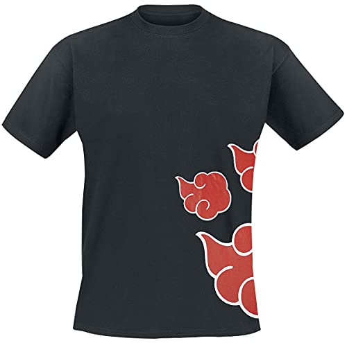 Naruto Wind Männer T-Shirt schwarz M 100% Baumwolle Anime, Fan-Merch, TV-Serien, Zeichentrick von Naruto