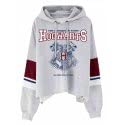 Sweat-shirt femme harry potter - hogwarts armoirie von cotton division