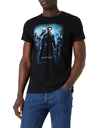 cotton division Herren MEMATRXTS001 t Shirt Damen, Noir, L von cotton division