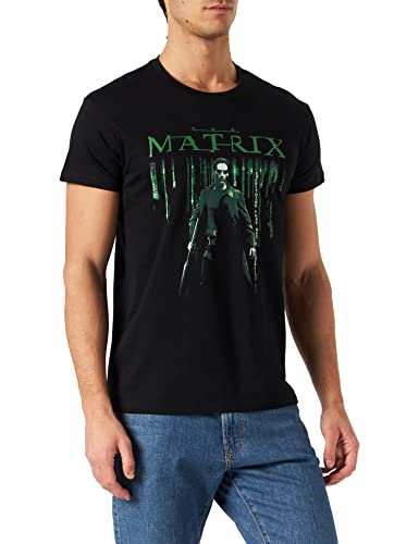 cotton division Herren MEMATRXTS016 t Shirt Damen, Schwarz, S von cotton division