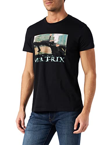 cotton division Herren MEMATRXTS017 t Shirt Damen, Noir, M von cotton division