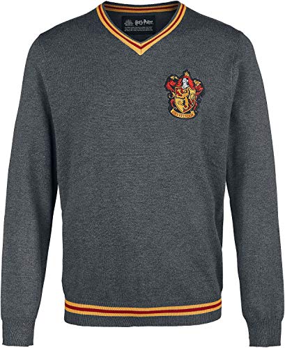 cotton division Herren Mehapompu038 Pullover, anthrazit, X-Small von Harry Potter