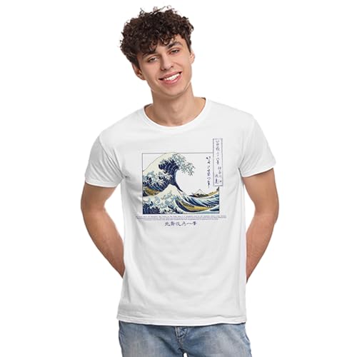 cotton division Herren Mehokusts005 T-Shirt, weiß, XXL cotton division Herren Mehokusts005 T-Shirt, weiß, XXL von cotton division