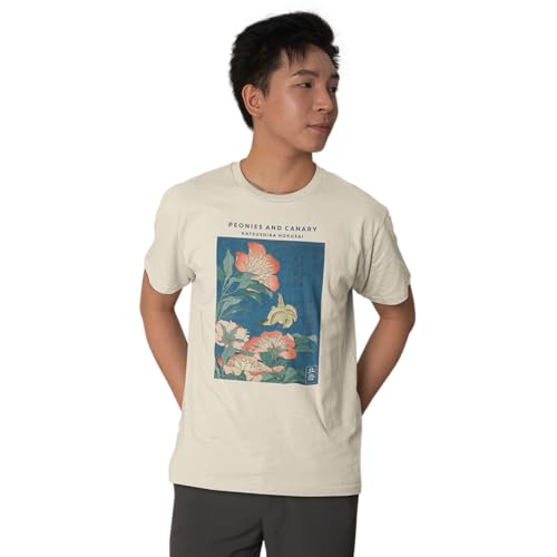 cotton division Herren Mehokusts008 T-Shirt, Natur, XXL cotton division Herren Mehokusts008 T-Shirt, Natur, XXL von cotton division