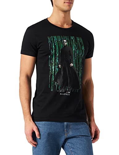 cotton division Herren Mematrxts005 T-Shirt, schwarz, S von cotton division