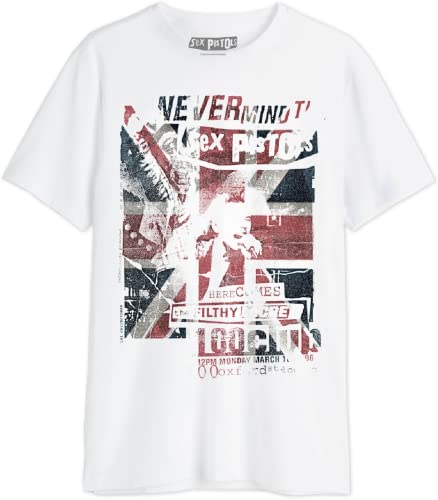 cotton division Herren Mesexpists005 T-Shirt, weiß, XXL cotton division Herren Mesexpists005 T-Shirt, weiß, XXL von cotton division