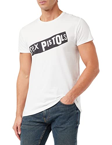 cotton division Herren Mesexpists010 T-Shirt, weiß, 56 von cotton division