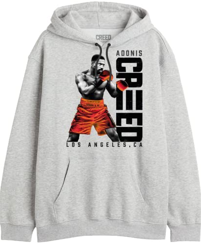 cotton division Herren mecreedsw006 Kapuzenpullover, Grau meliert, M von cotton division