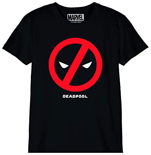 Marvel T-Shirt Jungen BOPOOLXTS114, Schwarz, 12 Jahre von cotton division