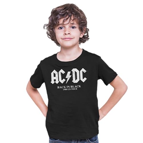 AC/DC T-Shirt für Jungen, Schwarz, 14 Jahre (Label: XS) von AC/DC