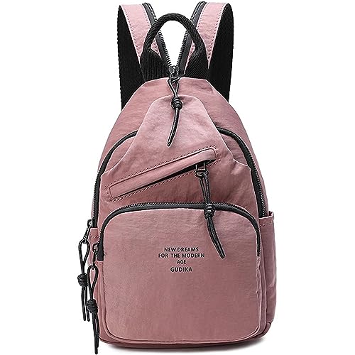 cotwoco Bauchtasche Damen Klein Sling Bag Crossbody Umhängetasche Nylongewebe Brusttasche handtasche Stylisch Schultertasche für Reisen, Einkaufen, Konzert von cotwoco