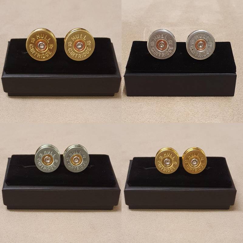 Manschettenknöpfe Mit Jagdmotiv Gold Oder Silber Verpackt von countrycraftydesign