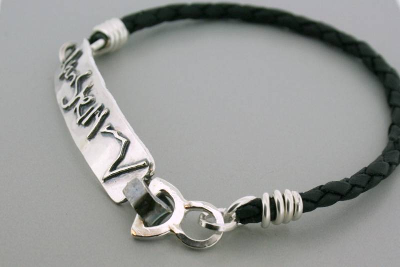 Hochzeitstag Geschenk Für Bräutigam - Herren Signatur Armband Handschrift Silber Schmuck Hochzeitstag Geschenk Für Bräutigam - Herren Signatur Armband Handschrift Silber Schmuck von courtneymariejewelry