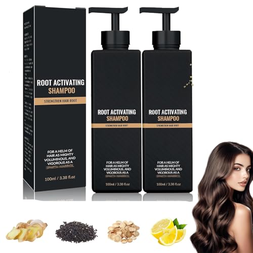 No.4 Perfector 100ml Sham-poo 2Pcs Root Activator Shampo, Hair Growing Shampoo,2025 New Hair Loss Sham-poo Root Activating Shampoo,Natural Hair Regrowth Shampoos For Men Women-100 ml von cozczyeqco