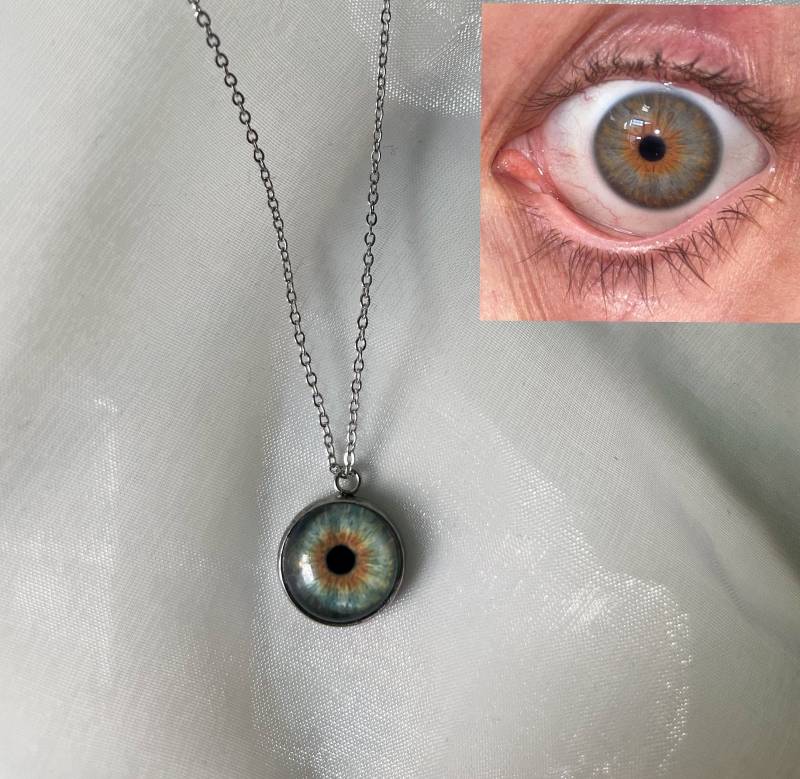 Auge/ Iris Kette || Individualisierte Auge/ Iris Kette || Individualisierte von crAEtionsShop