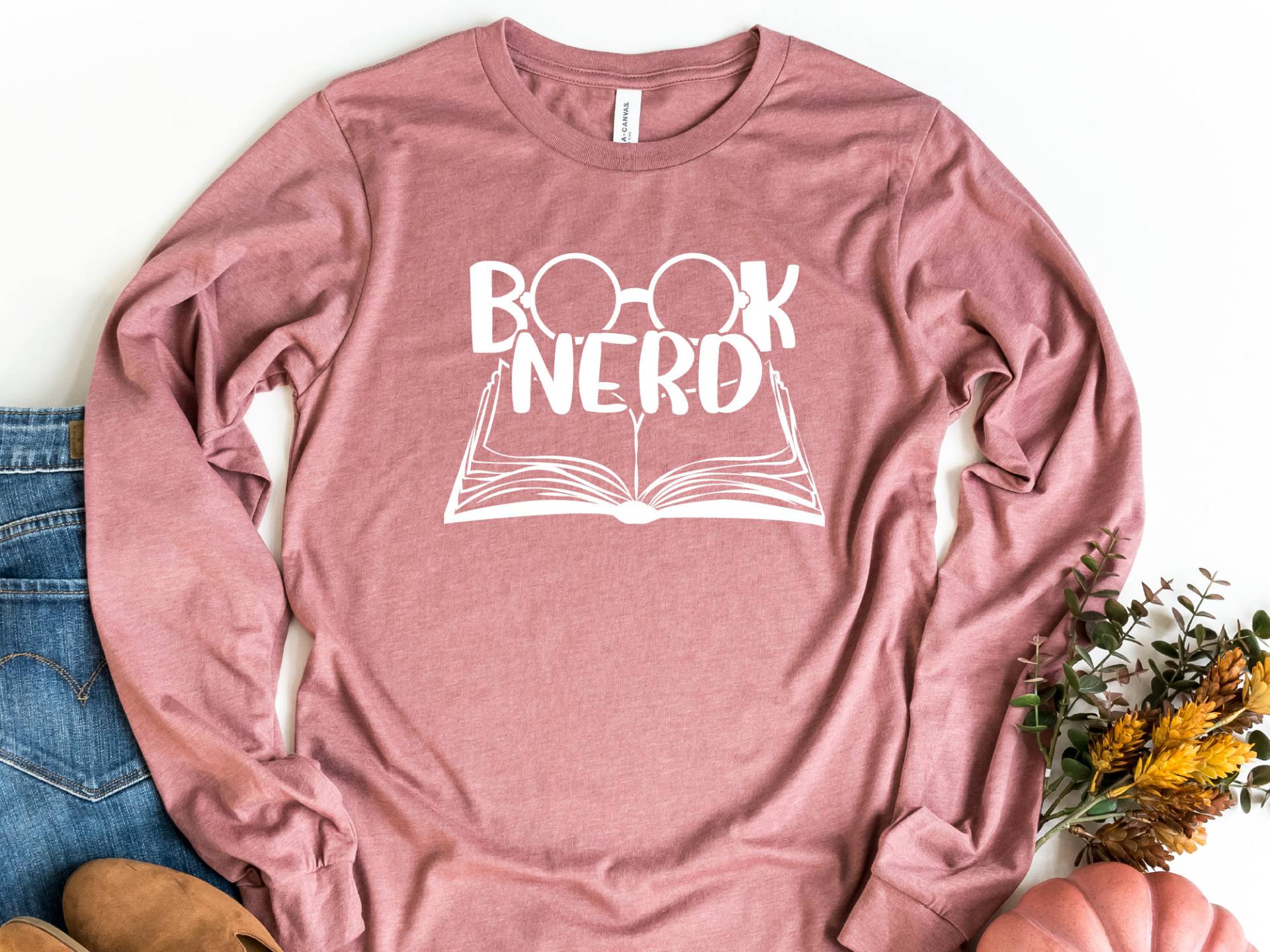 Buch Nerd Langarm Shirt, Liebhaber Lese Bibliothekar Bücherwurm Geschenk, Geschenk von craftgatedesign