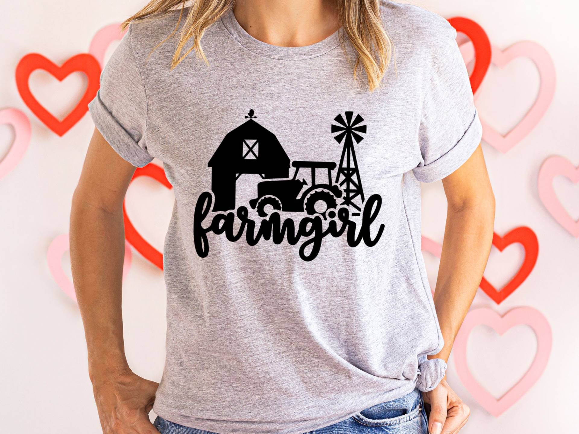 Farm Girl Shirt, Farmer Life Country T-Shirt, Geschenk Für Farmer, Frauen von craftgatedesign