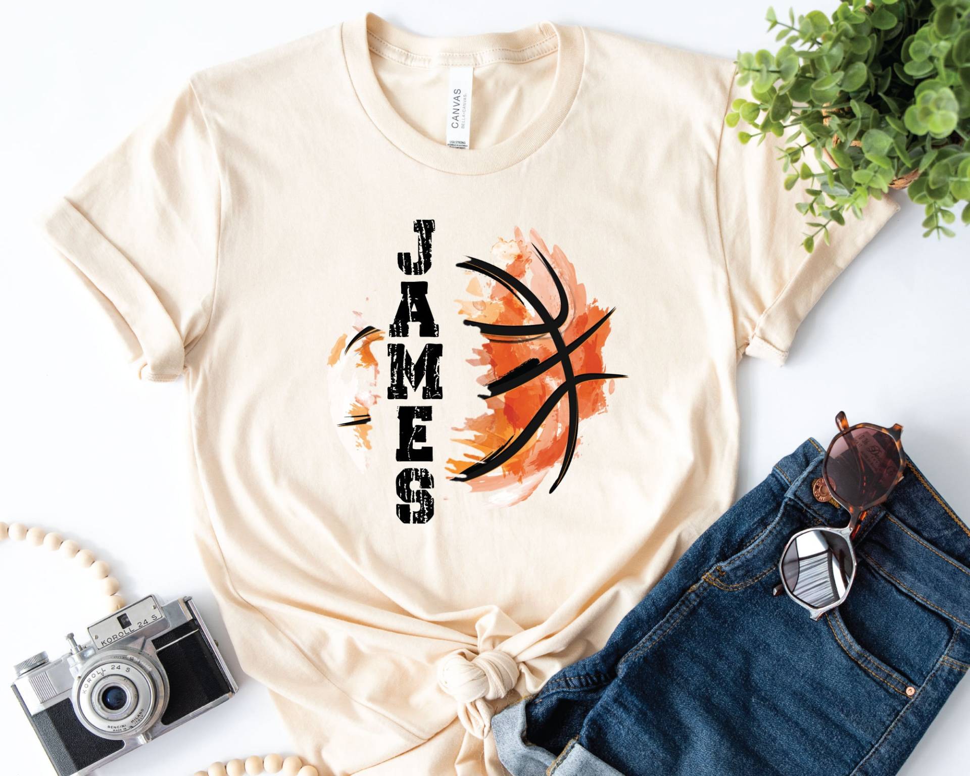 Personalisiertes Basketball-Shirt, Basketball-Team-Shirt, Geschenk Für Basketball-Liebhaber, Benutzerdefinierte Basketball-Saison-Shirt von craftgatedesign
