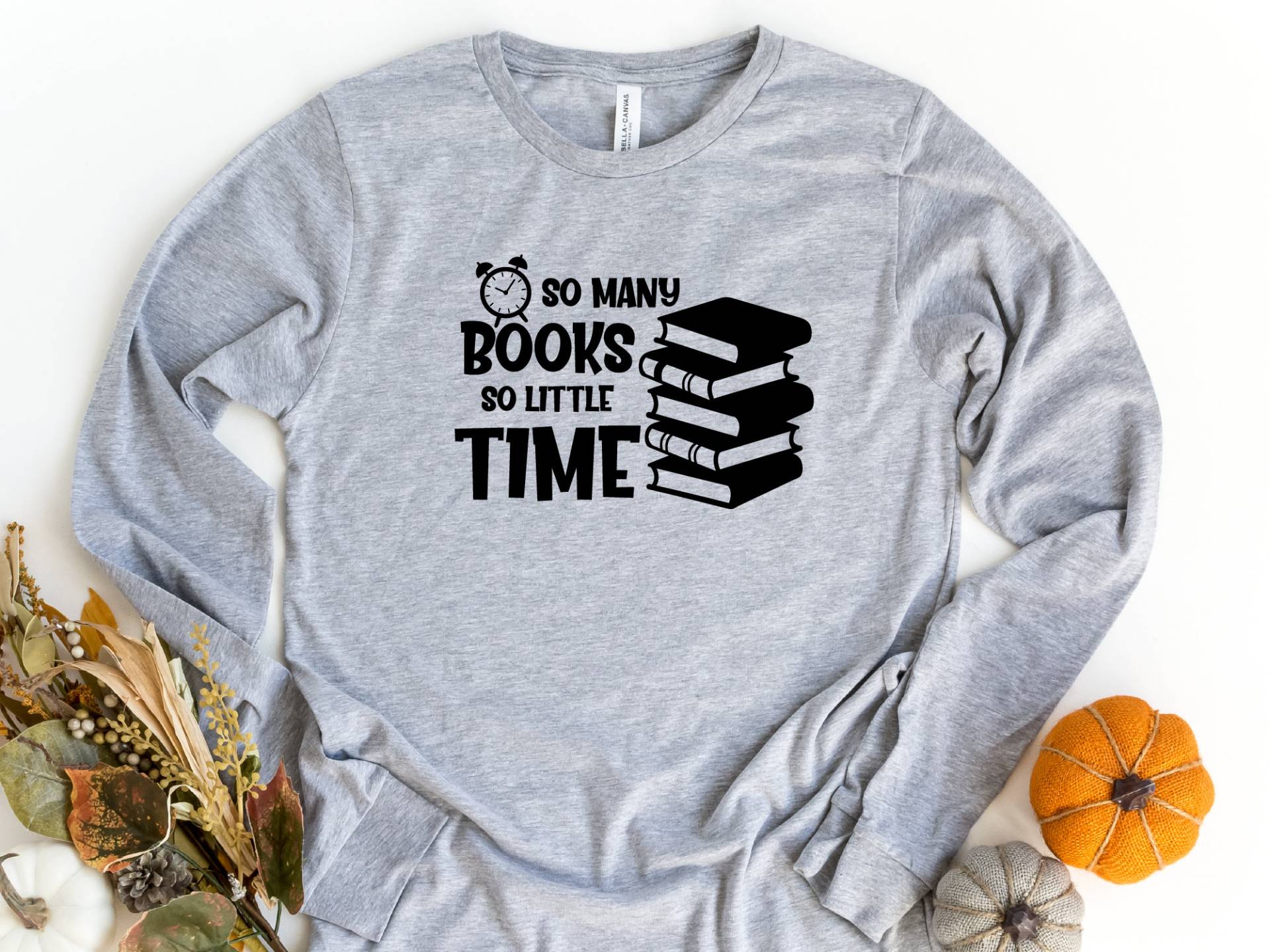 Viele Bücher Langarm Shirt, Buchliebhaber Bibliothekar Lese Bücherwurm Geschenk Für Shirt von craftgatedesign