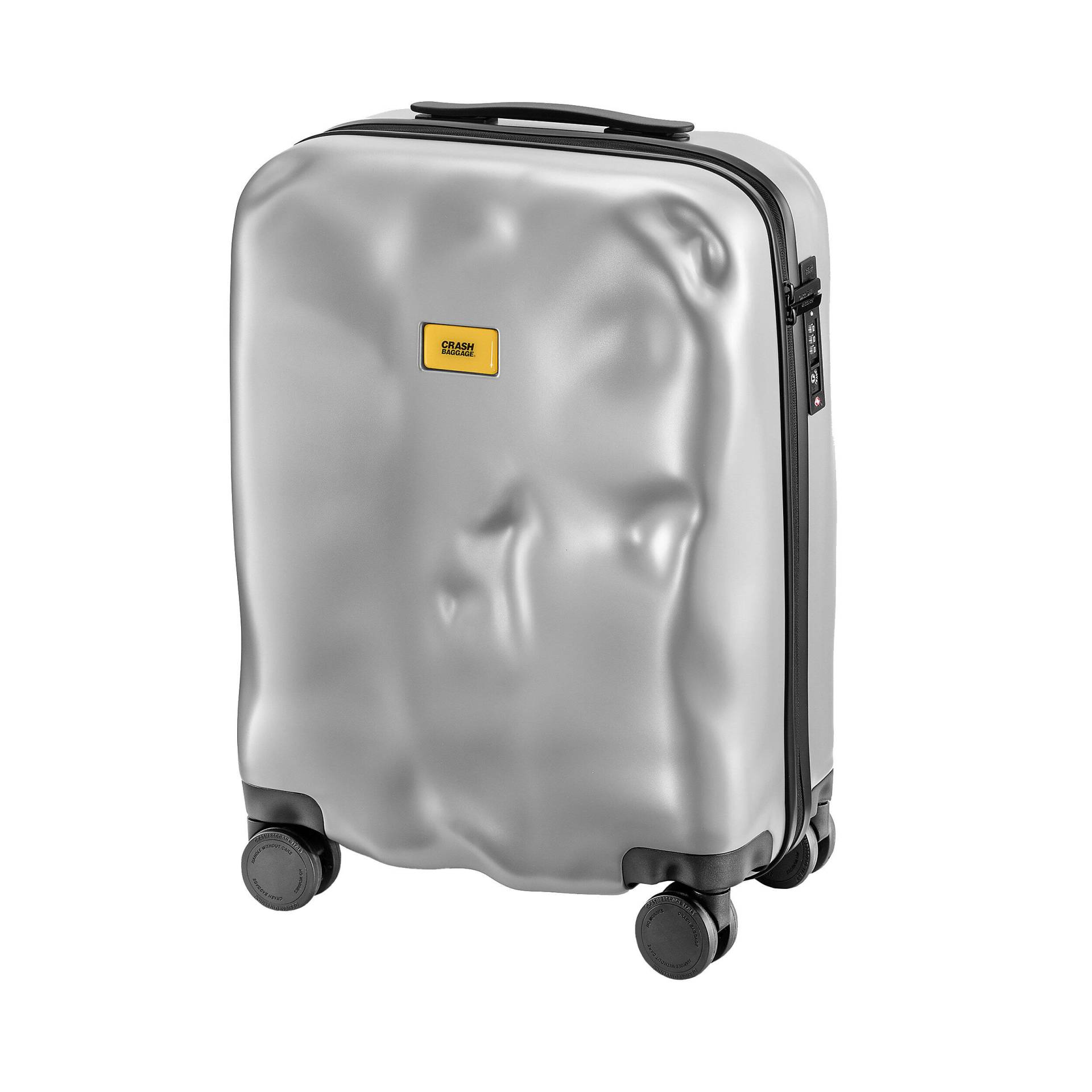 crash baggage - Crash Baggage Handgepäcktrolley mit 4 Rollen 55 cm Cabin Small New Icon 40 Liter Koffer24 von crash baggage