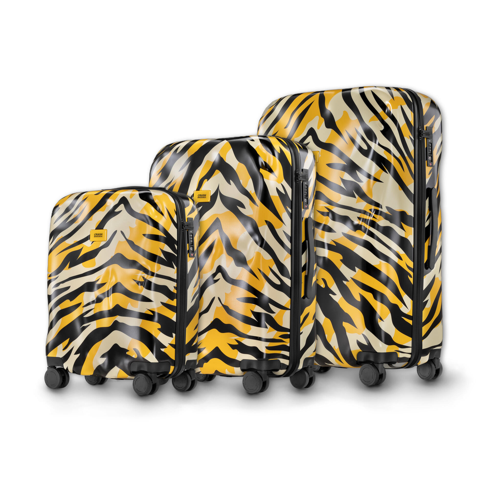 crash baggage - Crash Baggage Icon Kofferset Gr. L/M/S - Tiger Camo Koffer24 von crash baggage