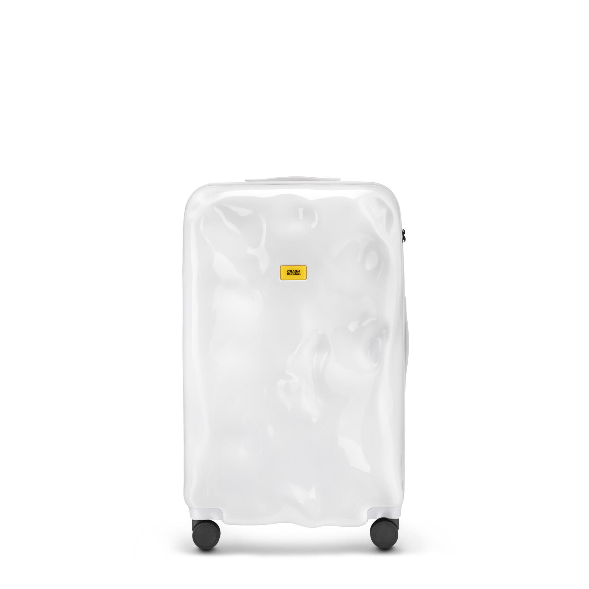 crash baggage - Crash Baggage Icon Tone on Tone Trolley L (79 cm) - Lucent White Koffer24 von crash baggage