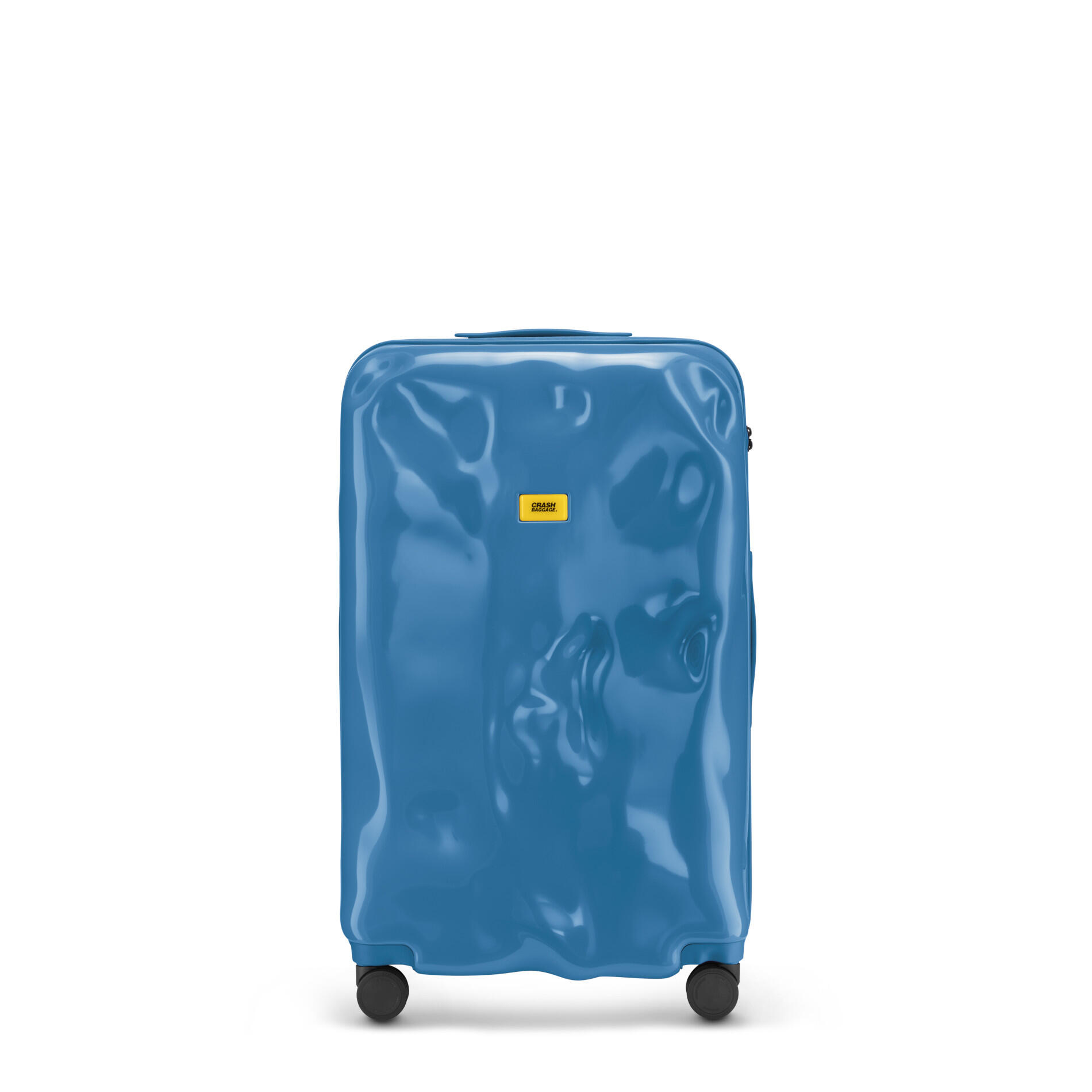 crash baggage - Crash Baggage Icon Tone on Tone Trolley L (79 cm) - Petrol Blue Koffer24 von crash baggage