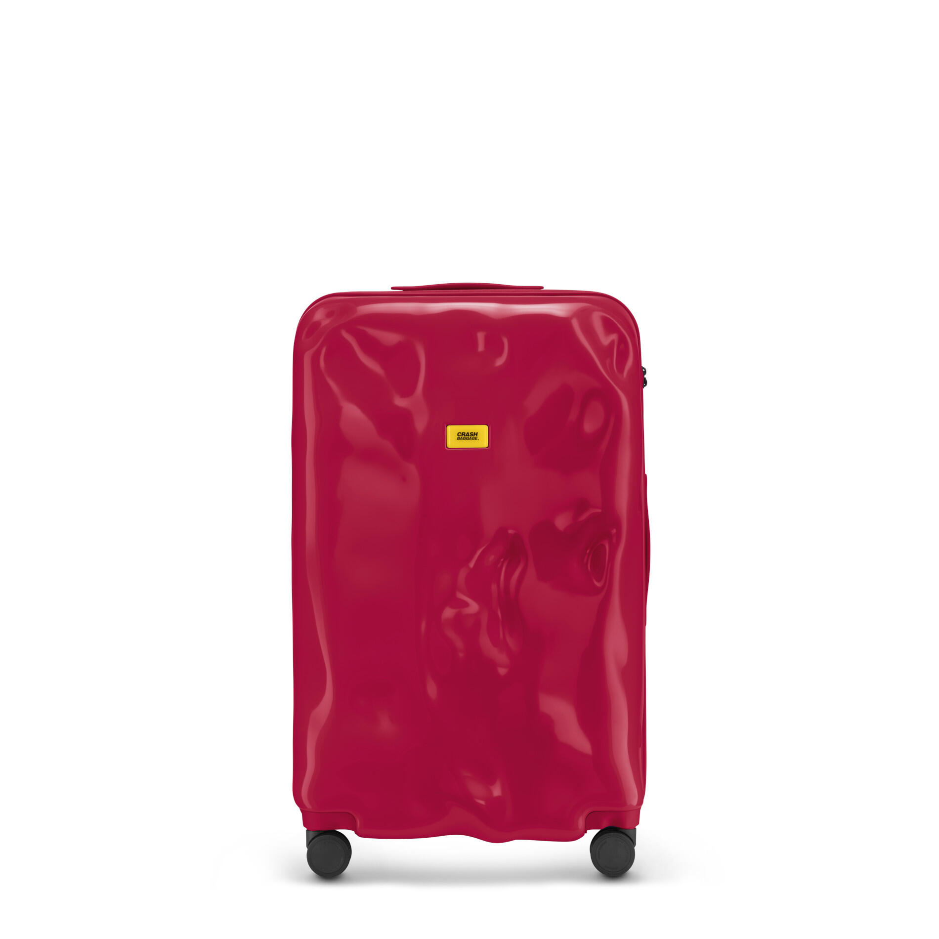 crash baggage - Crash Baggage Icon Tone on Tone Trolley L (79 cm) - Ruby Red Koffer24 von crash baggage